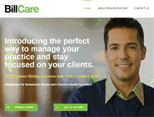 Tablet Screenshot of billcare.com